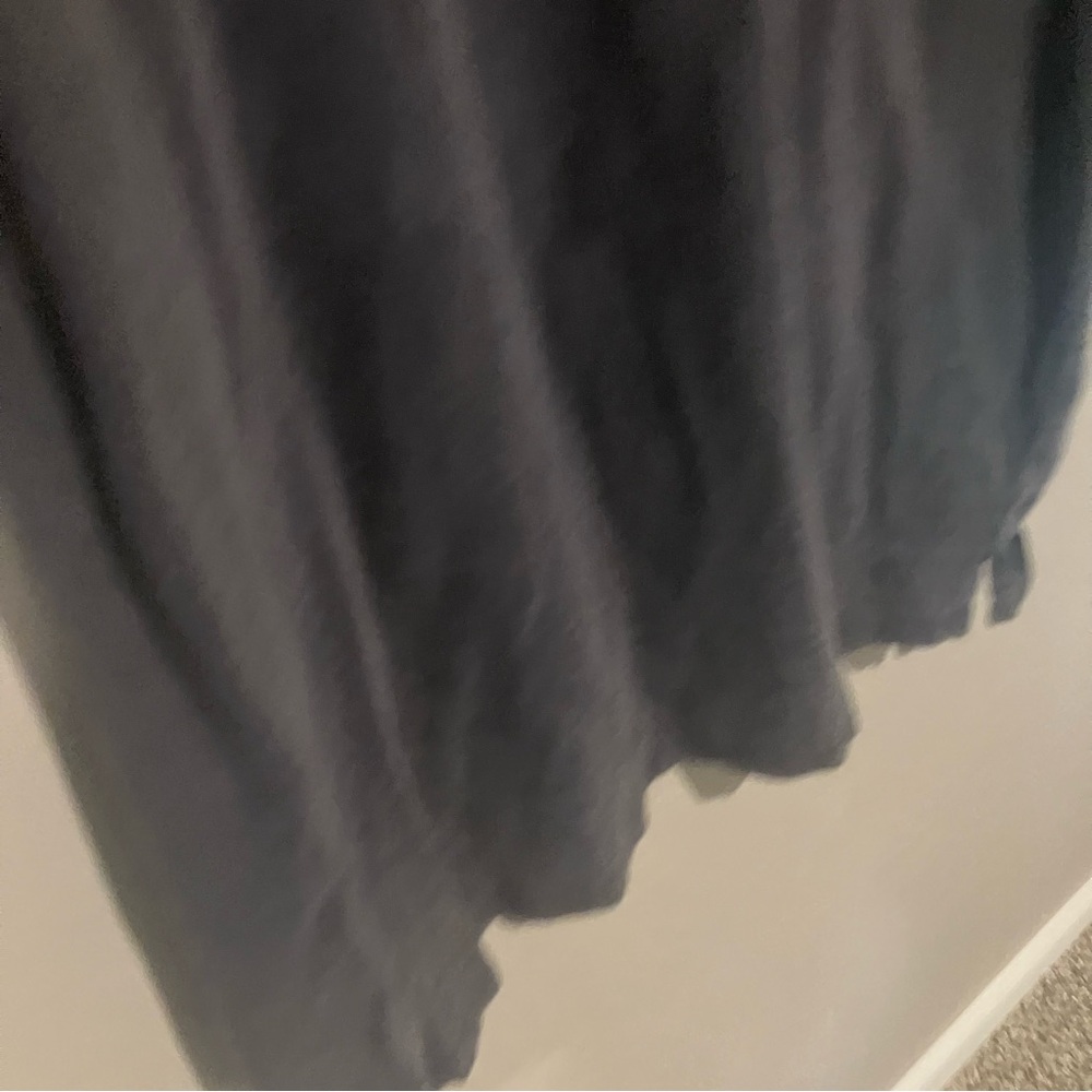 Universal Thread Dark Gray Ruffle Sleeve 100% Cot… - image 2